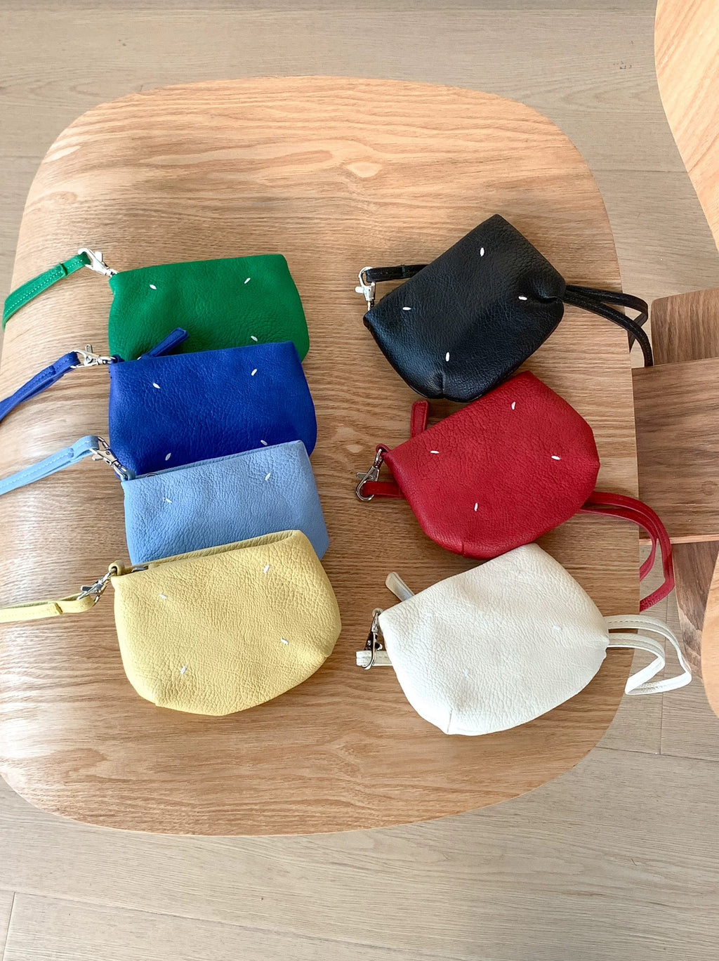 ANNA AMMONS "Candy House" Dopamine Mini Neck-Hang Bag - Vibrant Playful Micro Pouch