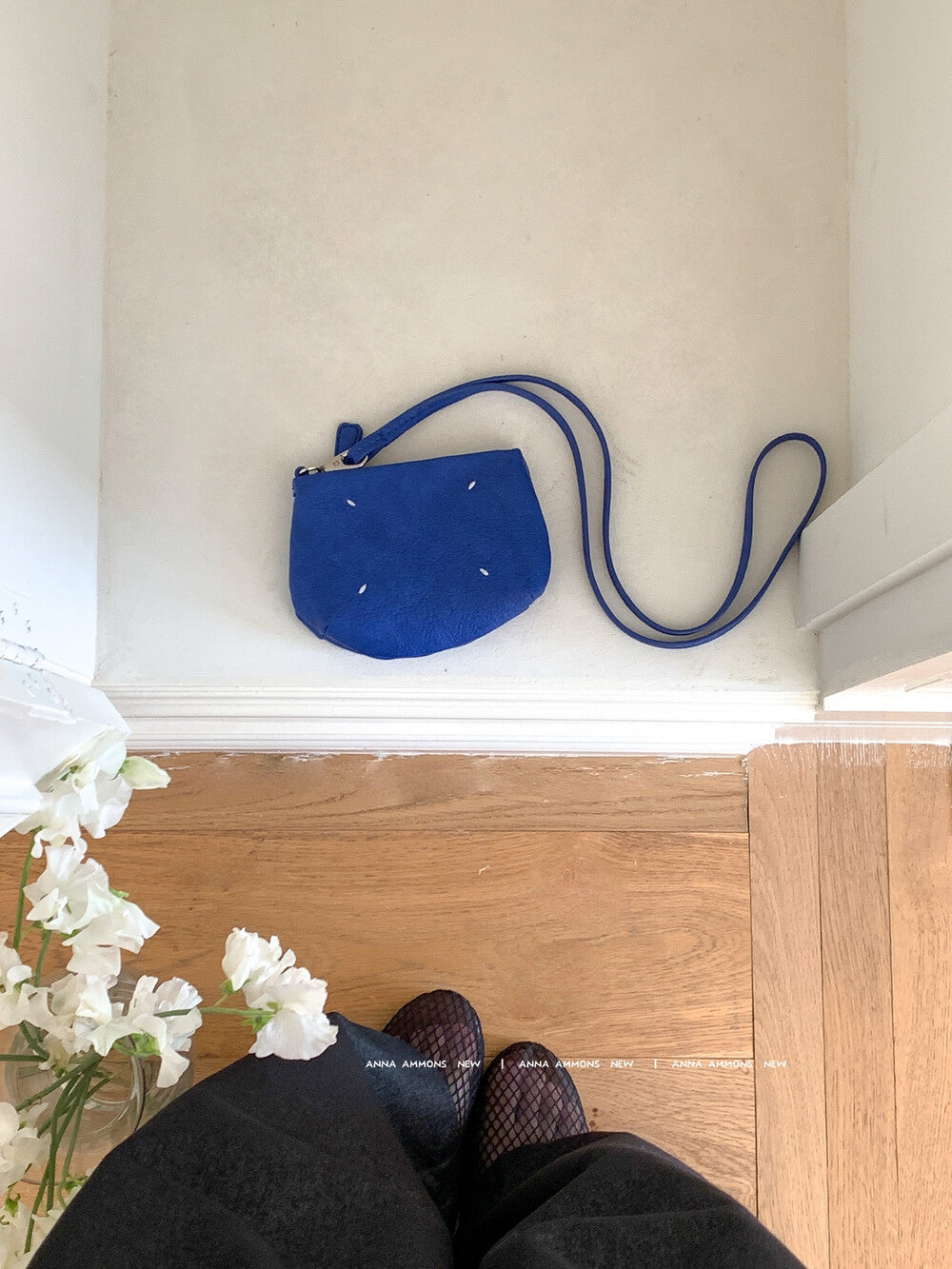 ANNA AMMONS "Candy House" Dopamine Mini Neck-Hang Bag - Vibrant Playful Micro Pouch